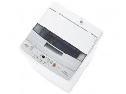 アクア AQW-S4P(W) 全自動洗濯機 4kg ホワイト