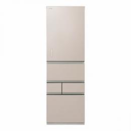 東芝 GR-Y450GTM(NS)　5ドア冷凍冷蔵庫 (452L・右開き) エクリュゴールド