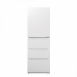 AQUA AQR-VZ43R(W) 冷凍冷蔵庫 433L 4ドア 右開き クリアシェルホワイト