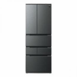 シャープ SJMF43P　6ドア 429L・フレンチドア ダスクダークメタル
