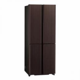 AQUA AQR-TZ42R(T) 冷凍冷蔵庫 420L 4ドア・フレンチドア ダークウッドブラウン
