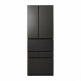 東芝 GR-Y640XFS(XK) 6ドア冷蔵庫 (643L・フレンチドア) オブシディアンブラック