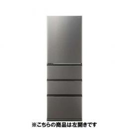 AQUA AQR-36R2L(DS) 冷凍冷蔵庫 4ドア 左開き 362L ブライトダークシルバー