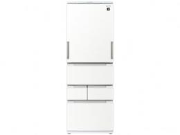 シャープ SJ-MW46K プラズマクラスター冷蔵庫 (457Lどっちもドア) W SJMW46K