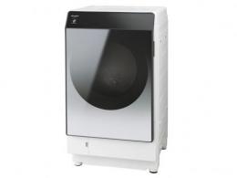 シャープ ES-G11B ドラム式洗濯機 (洗濯11.0kg・乾燥6.0kg・左開き) シルバー系