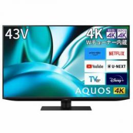 シャープ 4T-C43FN2 43v型 液晶テレビ AQUOS 4K