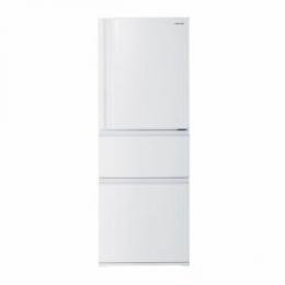 東芝 GR-W33SC(WU) 3ドア冷凍冷蔵庫 (326L・右開き) マットホワイト