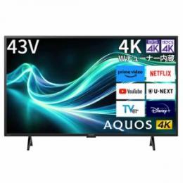 SHARP 4T-C43GL1 43V型液晶テレビ AQUOS 4K