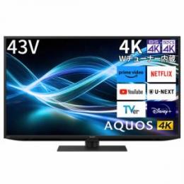 SHARP 4T-C43GN2 43V型液晶テレビ AQUOS 4K