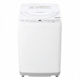 シャープ ESGE6J 全自動洗濯機 洗濯 6.0kg シルバー系