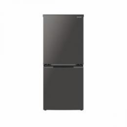 シャープ SJD15P 2ドア冷蔵庫 つけかえどっちもドア 152L マットダークグレー